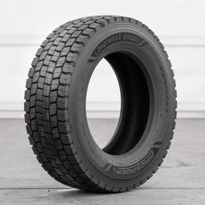 Landspider LONGTRAXX DR660 Záběrové Pneumatiky 315/60 R22.5 - Obrázek 2